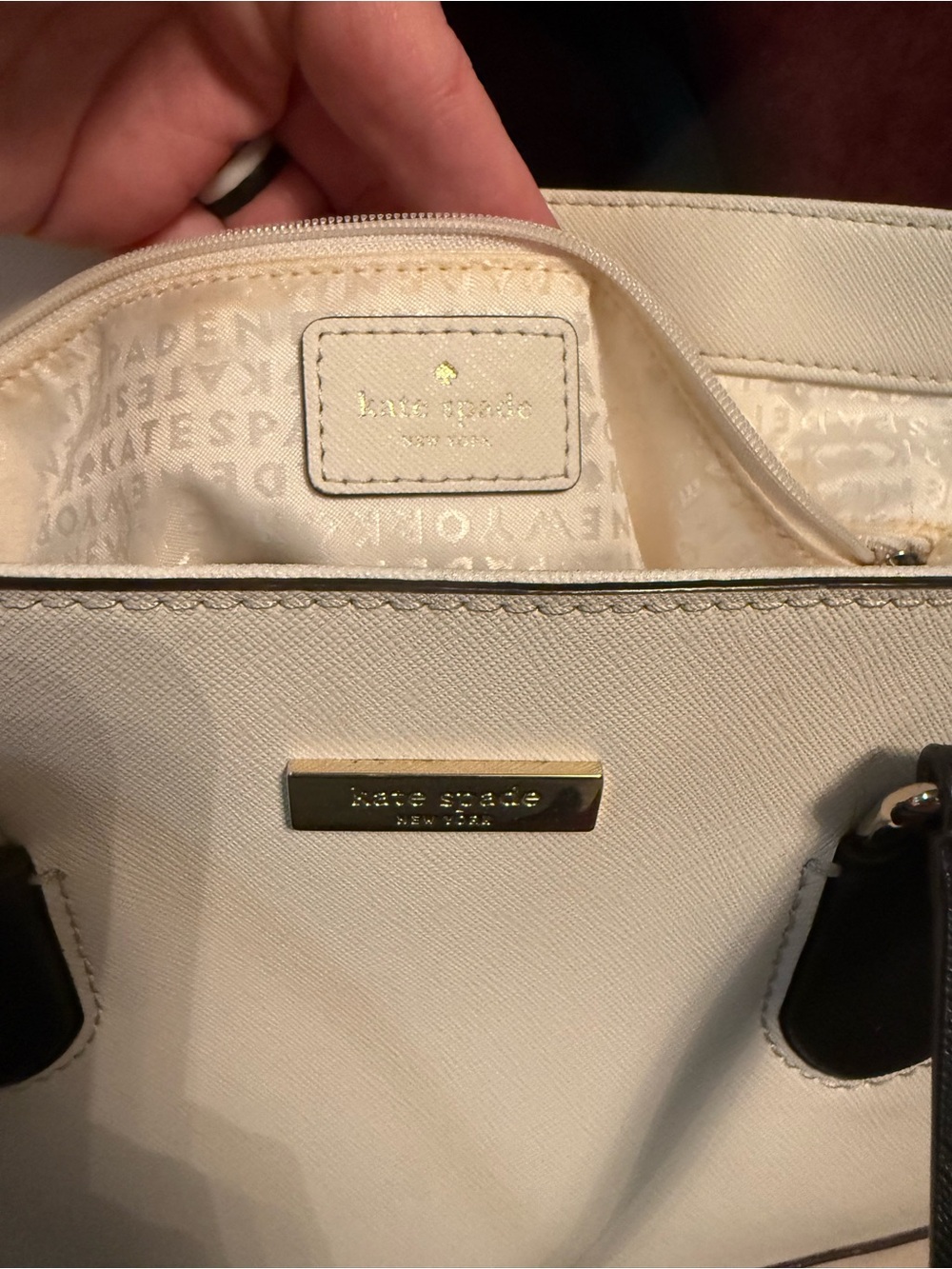 Kate Spade Laurel Way Evangelie Almondine satchel - Picture 8 of 13
